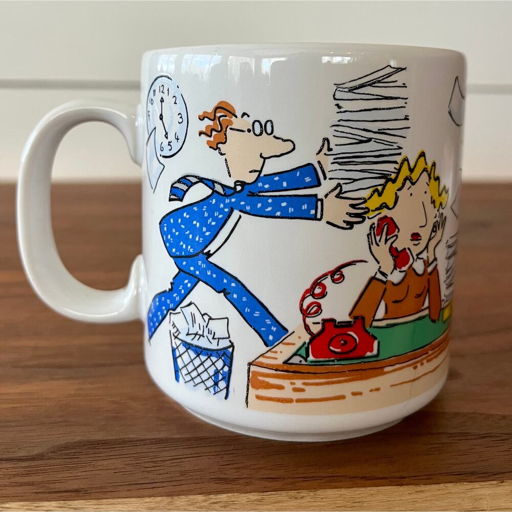 Russ Retirement Stress & Anxiety Mug Cup Novelty Coffee Tea Indonesia